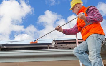 Millbrook soft wash roof cleaning